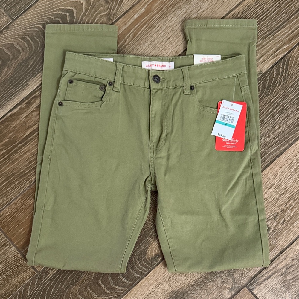 Lucky Brand Kids Green Jeans